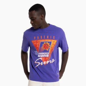 Mitchell & Ness Phoenix Suns Tri Logo Vintage T-Shirt White 704909