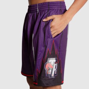 Mitchell & Ness Toronto Raptors 1998-99 Hardwood Classics Throwback Swingman NBA Shorts Violet 709432