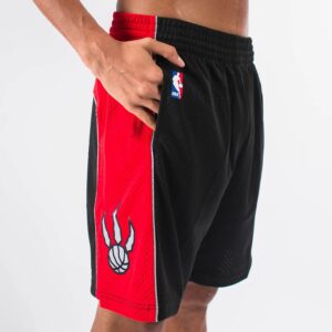 Mitchell & Ness Toronto Raptors 2012-13 Hardwood Classics Throwback Swingman NBA Shorts Black/Red 710434