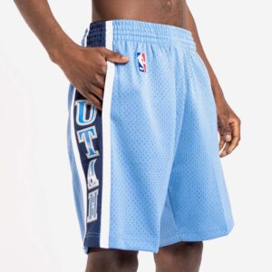 Mitchell & Ness Utah Jazz 2006-07 Hardwood Classics Throwback Swingman NBA Shorts Blue 709491