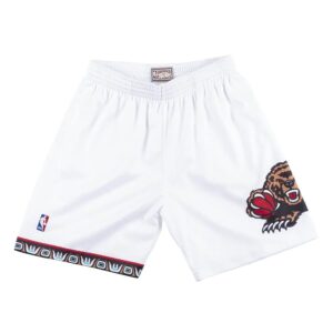 Mitchell & Ness Vancouver Grizzlies 1998-99 Hardwood Classics Throwback White Swingman NBA Shorts White 710999