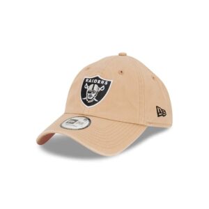 New Era Las Vegas Raiders Camel NFL Casual Classic Strapback Hat Beige 703023