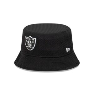 Panama New Era Las Vegas Raiders Open Mesh NFL Bucket Hat Black 703051