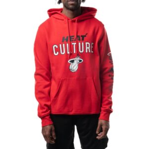 New Era Miami Heat 2024 City Edition NBA Hoodie Red 701148