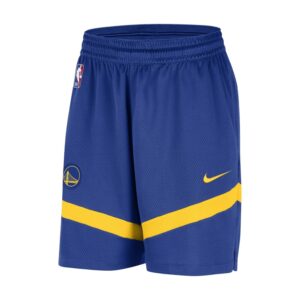 Nike Golden State Warriors Practice NBA Shorts Blue 708255