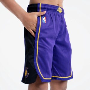 Nike Los Angeles Lakers 2024 Statement Edition Swingman Youth NBA Shorts Black 708762