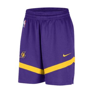 Nike Los Angeles Lakers Practice NBA Shorts Violet 708828