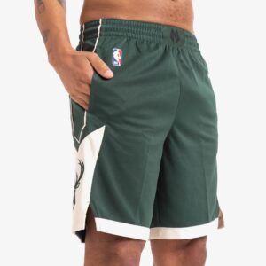 Nike Milwaukee Bucks 2024 Icon Edition Swingman NBA Shorts Greens 708787