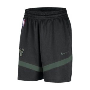 Nike Milwaukee Bucks Practice NBA Shorts Black 708818