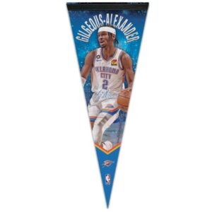 Pennant Shai Gilgeous-Alexander OKC Thunder NBA Premium Pennant 708949