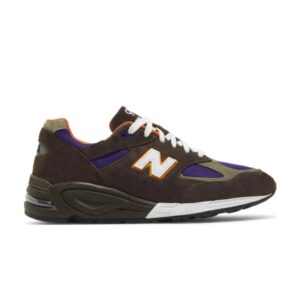 Sneakers Teddy Santis x New Balance 990v2 Made in USA Brown Purple Green M990BR2