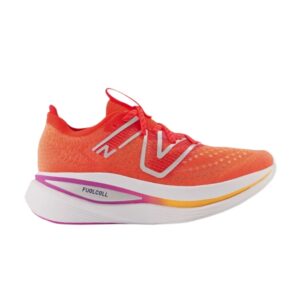 Wmns New Balance FuelCell SuperComp Trainer Wide Electric Red WRCXCR2 D