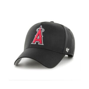 Baseball Cap 47 Brand Los Angeles Angels 47 MVP DT MLB Snapback Hat Black 715850