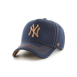 Baseball Cap 47 Brand New York Yankees Navy Tobacco 47 MVP DT MLB Strapback Hat Grey 715843