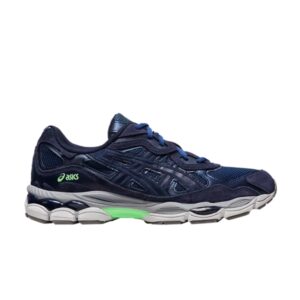 Asics Gel NYC Navy Neon Sneakers 1201A789 400