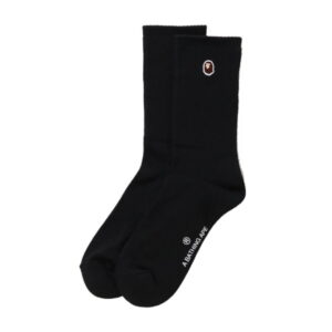 Sports socks BAPE Ape Head One Point Socks (SS21) Black Black 717745