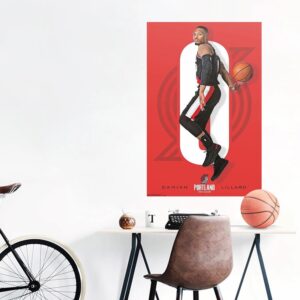 Damian Lillard Portland Trail Blazers NBA Wall Poster 711923