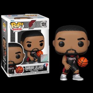 Funko Damian Lillard Portland Trail Blazers 2022 Mixtape City Edition NBA Pop Vinyl Collectible Figure Black 716451