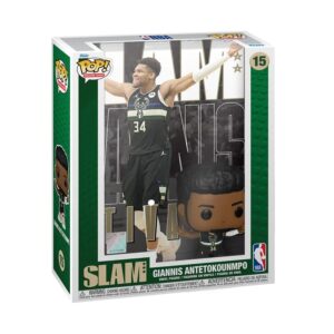 Funko Giannis Antetokounmpo Milwaukee Bucks Slam Magazine Cover NBA Pop Vinyl Collectible Figure 716426