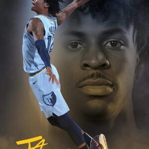 Ja Morant Memphis Grizzlies NBA Wall Poster 711920