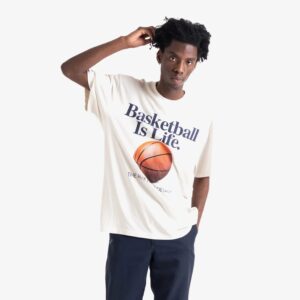 Mitchell & Ness Basketball Is Life White T-Shirt White 713270