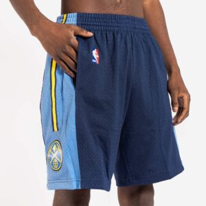 Mitchell & Ness Denver Nuggets 2006-07 Hardwood Classics Throwback Swingman NBA Shorts Blue 711855