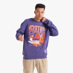 Mitchell & Ness Phoenix Suns Paint Brush NBA Crew Neck Jumper T-Shirt 717227