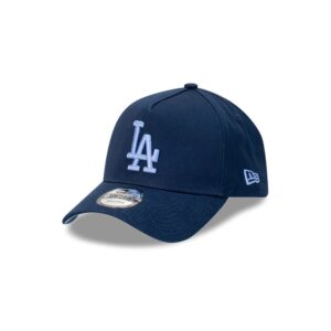 New Era Los Angeles Dodgers 9FORTY Midnight Ice A-Frame MLB Snapback Hat Black 716877