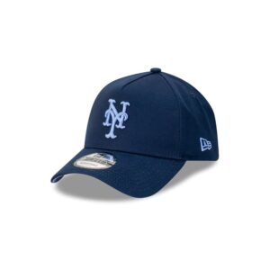 New Era New York Mets 9FORTY Midnight Ice A-Frame MLB Snapback Hat Blue 716893