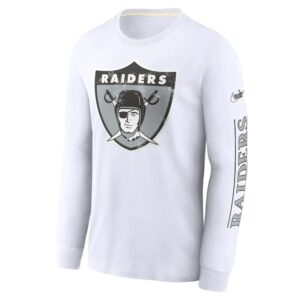 Nike Las Vegas Raiders Historic Logo Long Sleeve NFL T-Shirt 715106