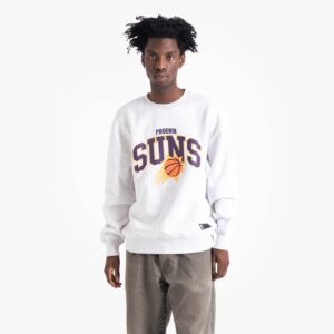 Phoenix Suns Arch Logo NBA Crew Neck Jumper T-Shirt Blue 714825