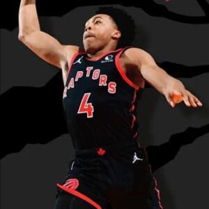 Scottie Barnes Toronto Raptors NBA Wall Poster Grey 712444