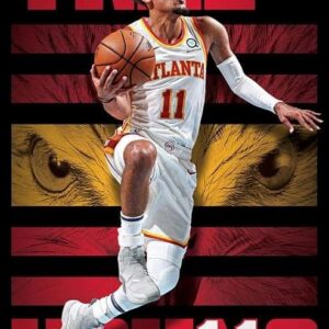 Trae Young Atlanta Hawks NBA Wall Poster Black 711917