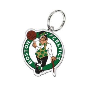 Wincraft Boston Celtics Premium Acrylic Team Logo NBA Keyring Green 717160