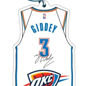 Wincraft Josh Giddey OKC Thunder Premium Acrylic NBA Keyring White 717194