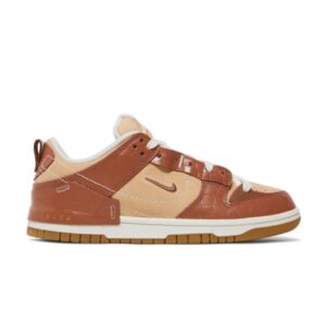 Sneakers Wmns Nike Dunk Low Disrupt 2 Brown Crocodile Mineral Clay/Sail/White Onyx DV1026 215