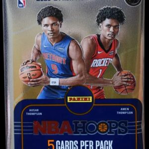 2023-24 Panini NBA Hoops Gravity Feed Trading Cards Pack Pink 719017