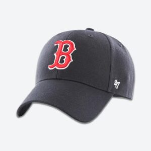 Baseball Cap 47 Brand Boston Red Sox '47 MVP DT MLB Snapback Hat Dark blue 719497