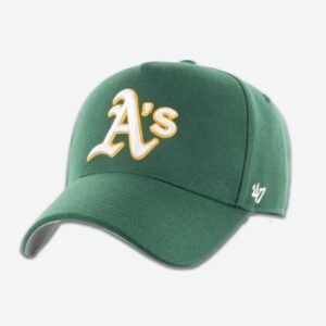 47 Brand Oakland Athletics '47 MVP DT MLB Snapback Hat Green 719493