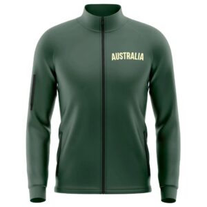 Athletic Australian Boomers Pro Tech Full Zip Jacket Green 727312