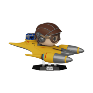 Funko Rides Super Deluxe Anakin Skywalker In Naboo Starfighter with R2-D2 Star Wars Pop Vinyl Collectible Figure 727490