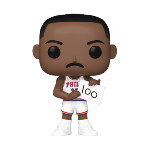 Funko Wilt Chamberlain 1962 Philadelphia Warriors NBA Pop Vinyl Collectible Figure Pink 727436