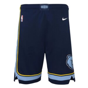 Nike Memphis Grizzlies Icon Edition Swingman Youth NBA Shorts Dark blue 718908