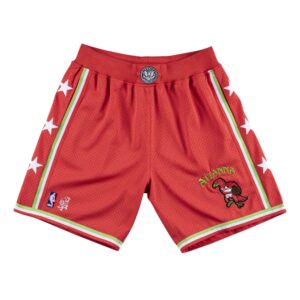 Mitchell & Ness Future x BR Remix Swingman Atlanta Hawks Shorts Green/White/Red 728324