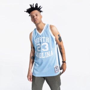 Mitchell & Ness Michael Jordan University Of North Carolina Throwback NCAA Authentic Jersey Basketball Jersey Grey 725753