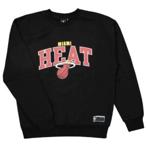 NBA Essentials Miami Heat Arch Logo NBA Crewneck T-Shirt 718293