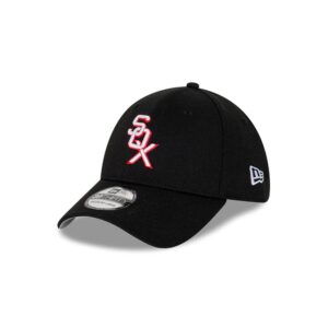 New Era Chicago White Sox Cooperstown 39THIRTY MLB Fitted Hat Black 721268