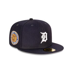 New Era Detroit Tigers Cooperstown 59FIFTY MLB Fitted Hat Blue 723004