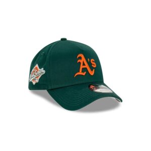 New Era Oakland Athletics 9FORTY A-Frame Copper Green MLB Snapback Hat Black 721950