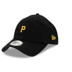 New Era Pittsburgh Pirates Washed Casual Classic MLB Strapback Hat Black 722639